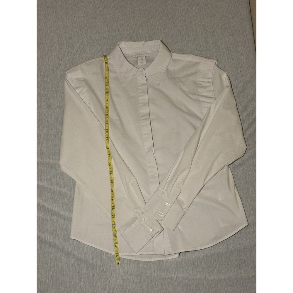 Women’s House of Harlow Long Sleeve Button Up Blouse Cotton Blend Size Small
